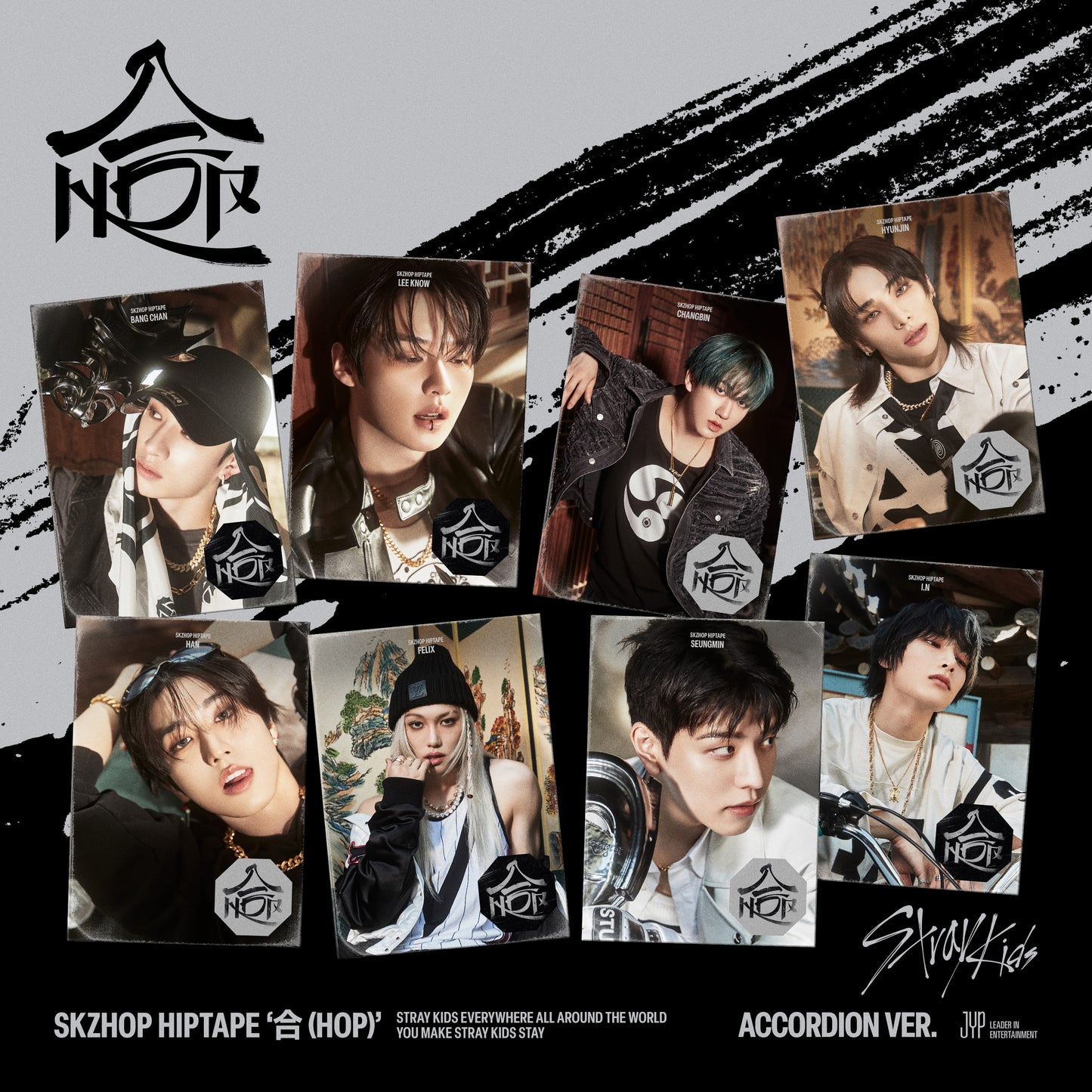 STRAY KIDS - SKZHOP HIPTAPE ‘合 (HOP)’ (ACCORDION VER.)