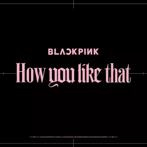 BLACKPINK Single Album [How You Like That] – biasline