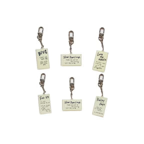 BTS V - LAYOVER KEYRING SET