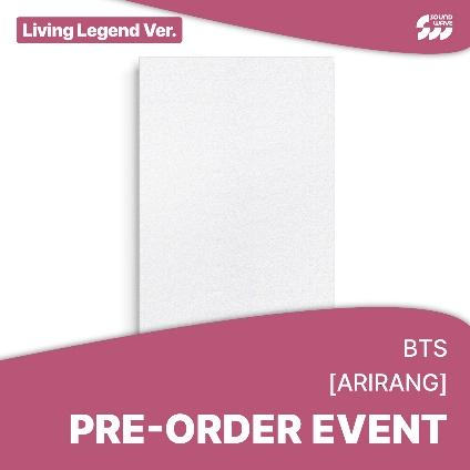 BTS 5th Full Album [ARIRANG] (Living Legend Ver.) + POB SOUNDWAVE