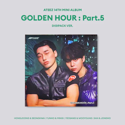 ATEEZ 14th Mini Album [GOLDEN HOUR : Part.5] (DIGIPACK UNIT Ver.)