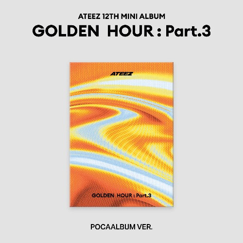 Ateez 12th Mini Album [GOLDEN HOUR : Part.3] (POCAALBUM)