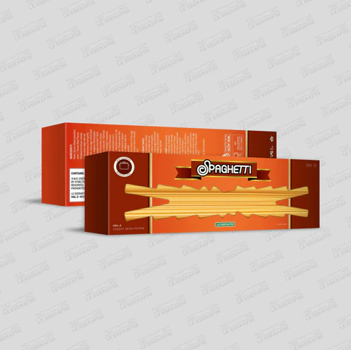 LE SSERAFIM 1st Single Album [SPAGHETTI]