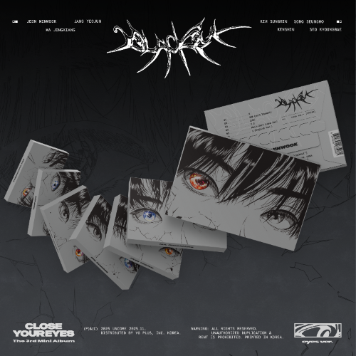 CLOSE YOUR EYES 3rd Mini Album [blackout] (eyes ver.)