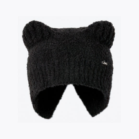 BY ENH SUNOO FUZZY BEAR BEANIE