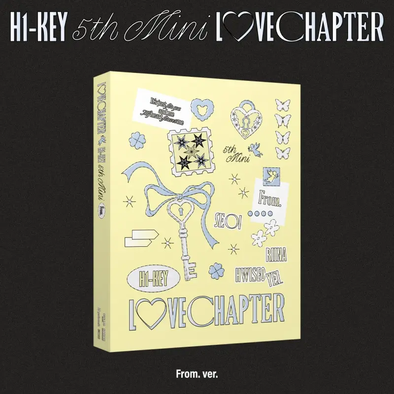 H1-KEY 5th Mini Album [LOVECHAPTER]