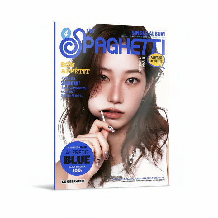 LE SSERAFIM 1st Single Album [SPAGHETTI] (COMPACT Ver.)