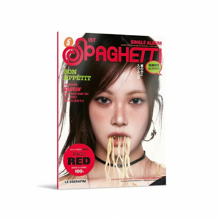 LE SSERAFIM 1st Single Album [SPAGHETTI] (COMPACT Ver.)