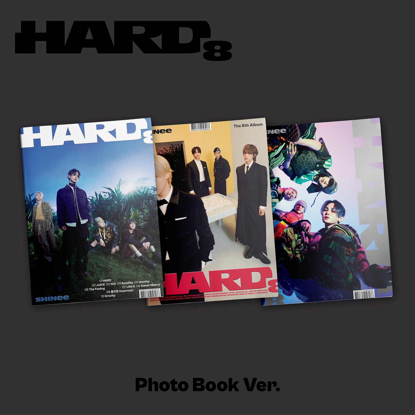 SHINee 8th Album [HARD] (Photobook Ver.) (Random Version)