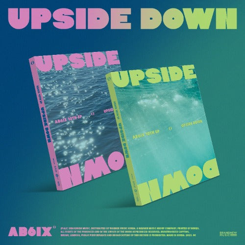 AB6IX 10th EP Album [UPSIDE DOWN] (Photobook Ver.)