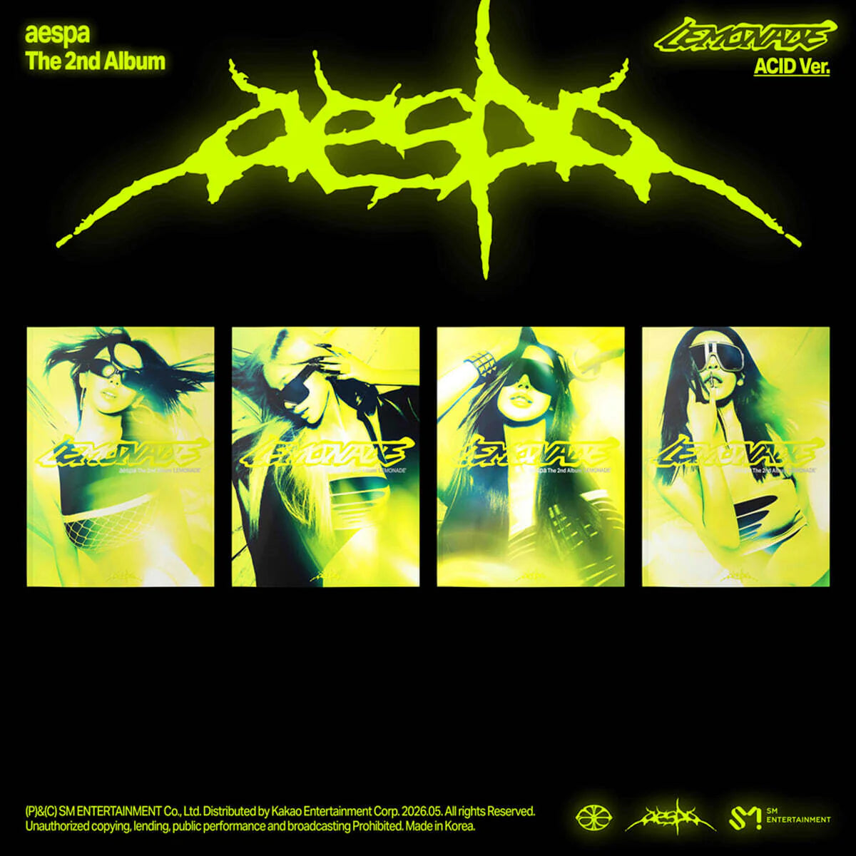 aespa 2nd Full Album [LEMONADE] (ACID Ver.)