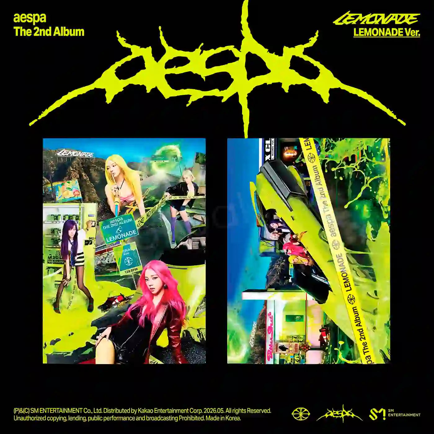 aespa 2nd Full Album [LEMONADE] (LEMONADE Ver.)