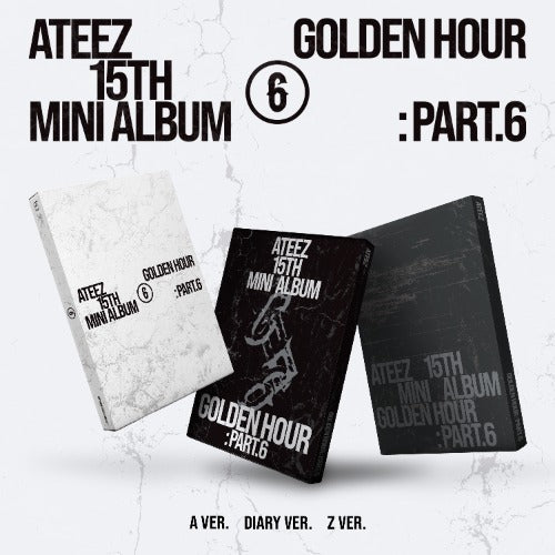 ATEEZ 15TH MINI ALBUM [GOLDEN HOUR : Part.6]