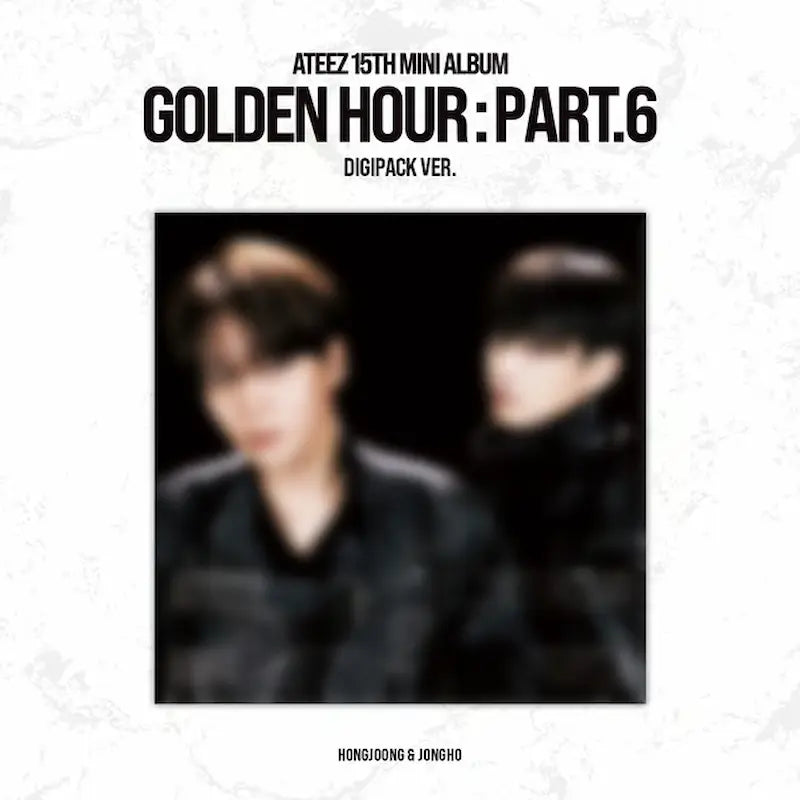 ATEEZ 15TH MINI ALBUM [GOLDEN HOUR : Part.6] (DIGIPACK UNIT VER.)