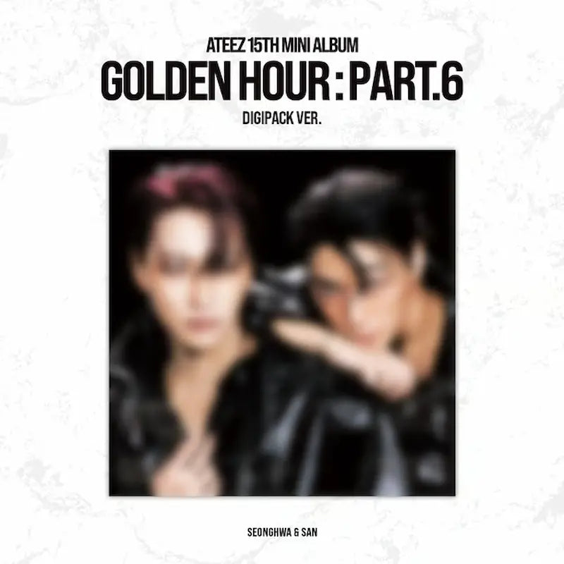 ATEEZ 15TH MINI ALBUM [GOLDEN HOUR : Part.6] (DIGIPACK UNIT VER.)