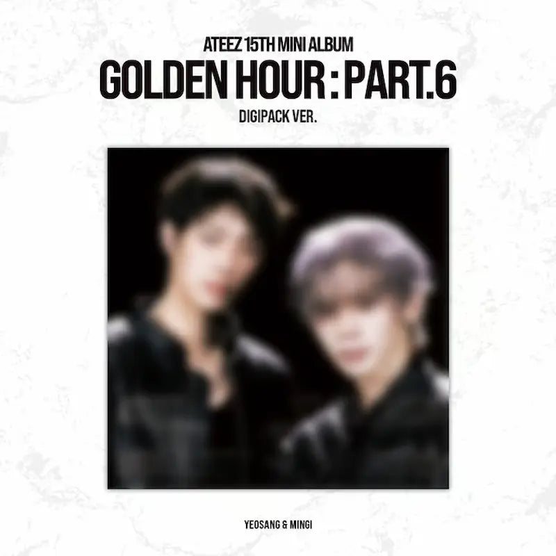 ATEEZ 15TH MINI ALBUM [GOLDEN HOUR : Part.6] (DIGIPACK UNIT VER.)