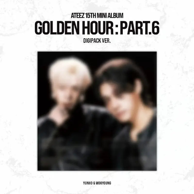 ATEEZ 15TH MINI ALBUM [GOLDEN HOUR : Part.6] (DIGIPACK UNIT VER.)