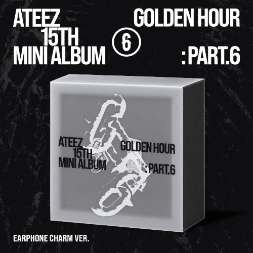 ATEEZ 15TH MINI ALBUM [GOLDEN HOUR : Part.6] (EARPHONE CHARM VER.)