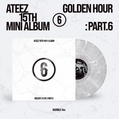 ATEEZ 15TH MINI ALBUM [GOLDEN HOUR : Part.6] (MARBLE VER.)