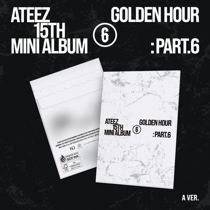 ATEEZ 15TH MINI ALBUM [GOLDEN HOUR : Part.6] (POCAALBUM)