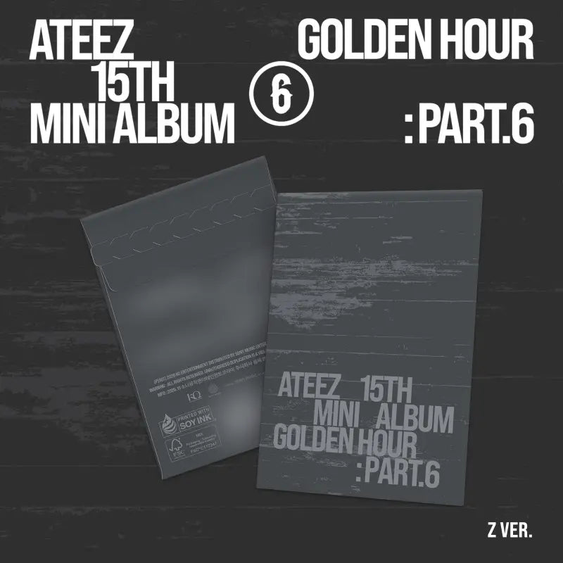 ATEEZ 15TH MINI ALBUM [GOLDEN HOUR : Part.6] (POCAALBUM)