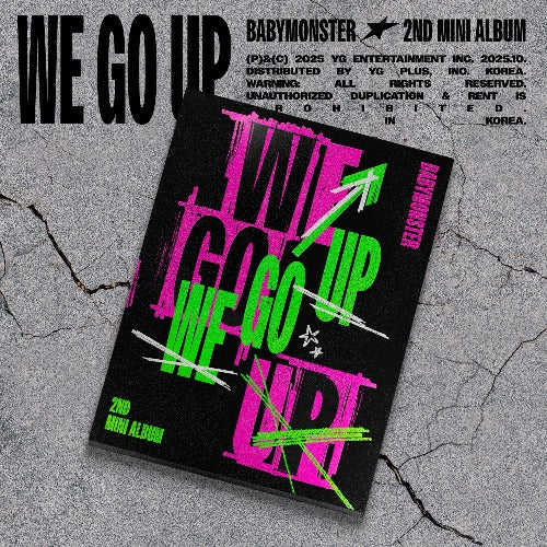 BABYMONSTER 2nd MINI ALBUM [WE GO UP]