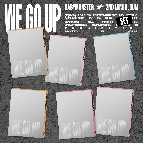 BABYMONSTER 2nd MINI ALBUM [WE GO UP] (PATTERN Ver.)