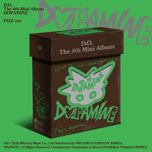 D.O – The 4th Mini Album [DOPAMINE] (Fizz Ver / Pop Ver)