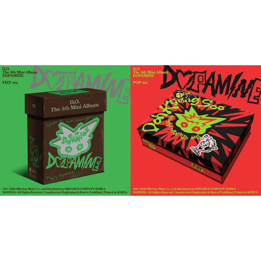 D.O – The 4th Mini Album [DOPAMINE] (Fizz Ver / Pop Ver)