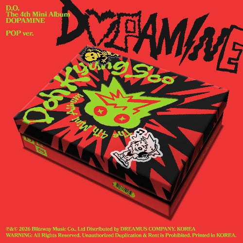 D.O – The 4th Mini Album [DOPAMINE] (Fizz Ver / Pop Ver)