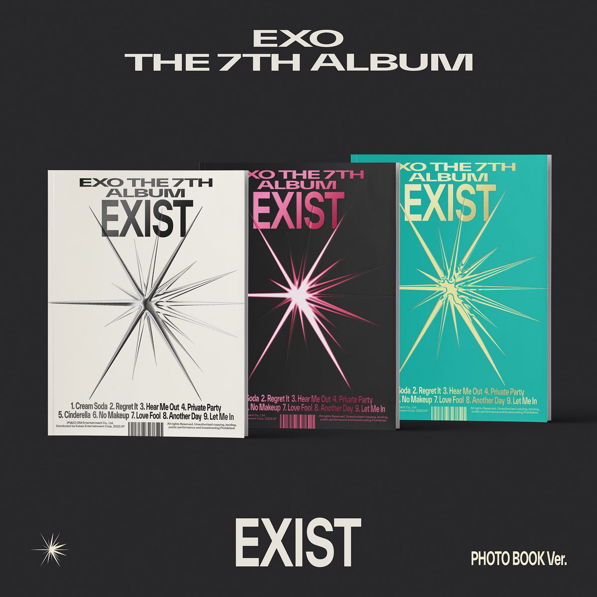 EXO 7th Album [EXIST] (Photo Book Ver.) (Rand