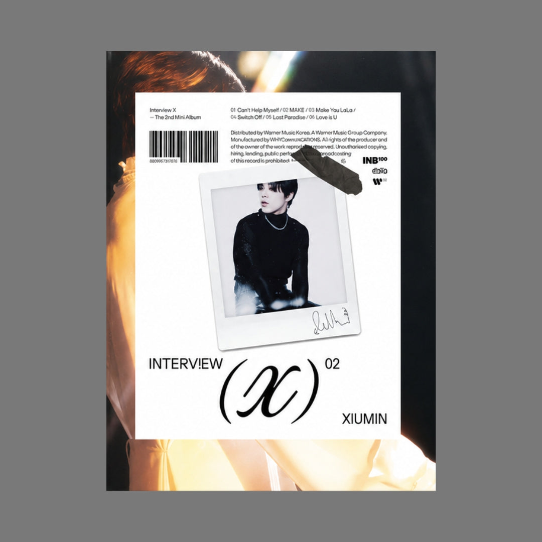 XIUMIN 2nd Mini Album [Interview X] (Photobook Ver.)