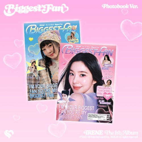 IRENE 1st Full Album [Biggest Fan] (Photobook Ver.)