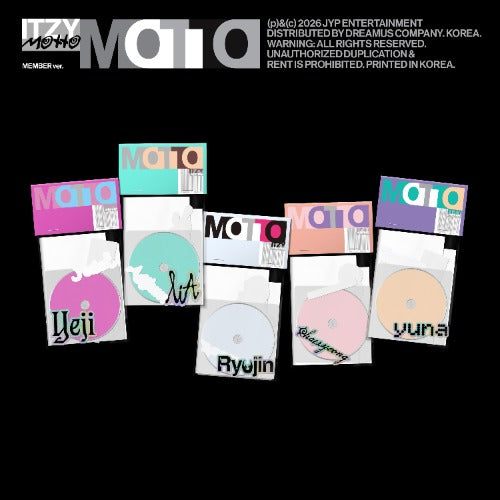 ITZY 12th Mini Album [Motto] (MEMBER Ver.)