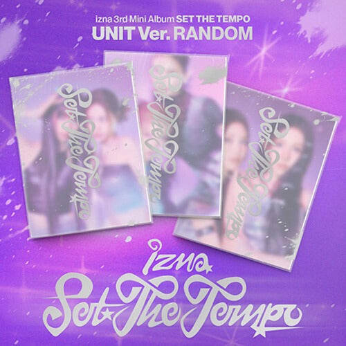 izna 3rd Mini Album [SET THE TEMPO] (UNIT Ver.)