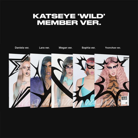 KATSEYE 3rd EP Album [WILD] (Member Ver.)