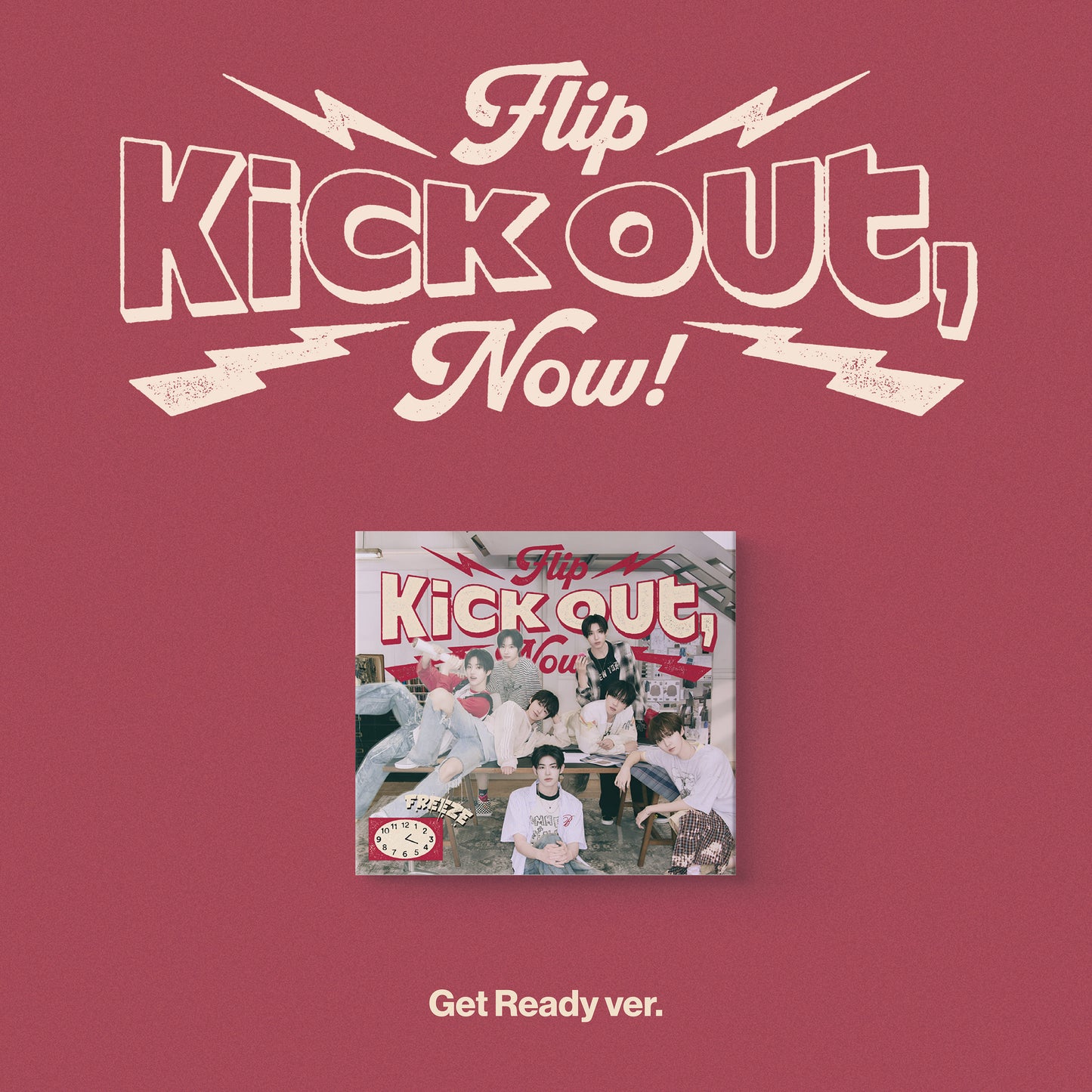 KickFlip 2nd Mini Album [Kick Out, Flip Now!] Get Ready Ver