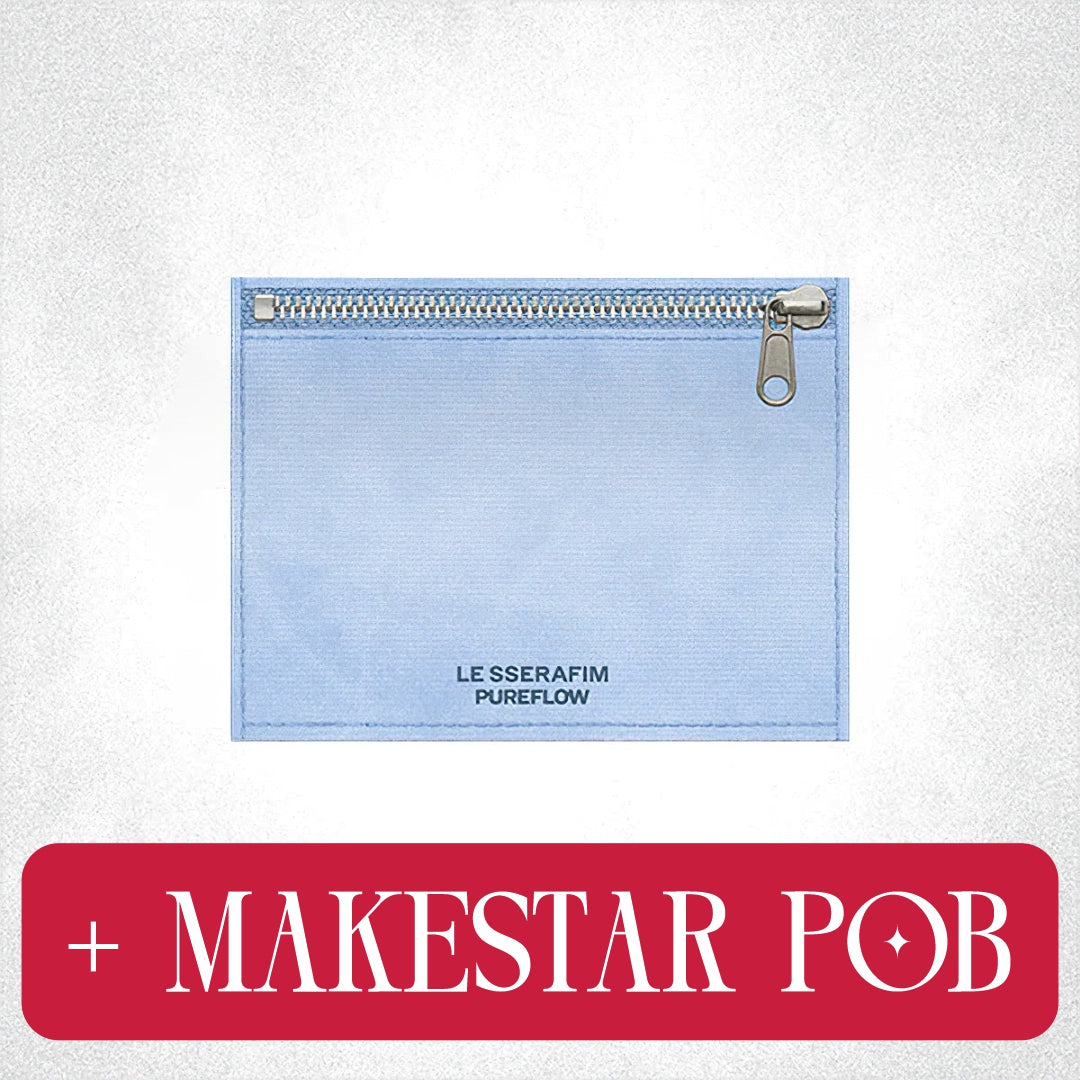 LE SSERAFIM 2nd Studio Album [PUREFLOW] pt.1 (Weverse Albums Ver.) + MAKESTAR POB
