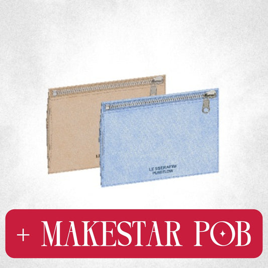 LE SSERAFIM 2nd Studio Album [PUREFLOW] pt.1 (Weverse Albums Ver.) + MAKESTAR POB