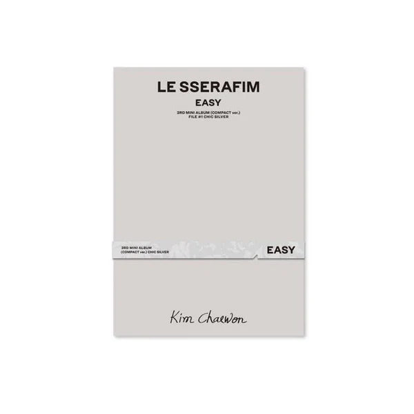 LE SSERAFIM 3rd Mini Album [EASY] (COMPACT Ver.)