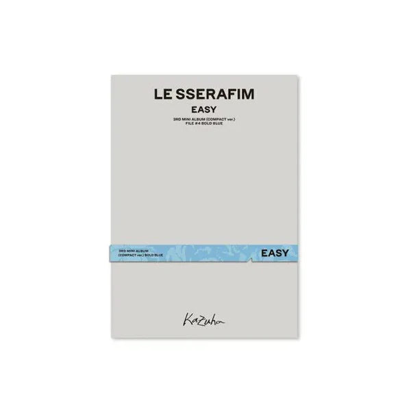 LE SSERAFIM 3rd Mini Album [EASY] (COMPACT Ver.)