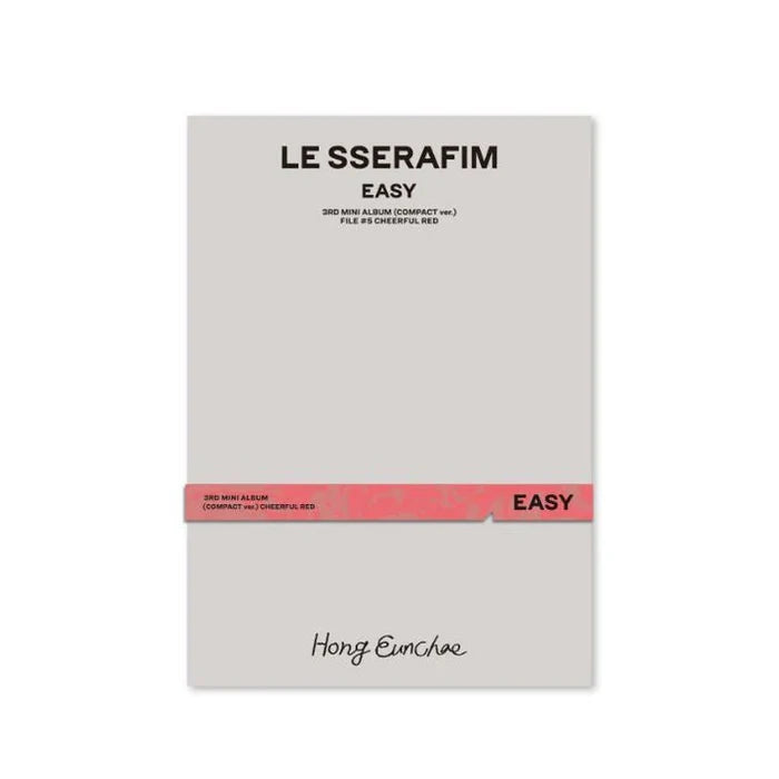LE SSERAFIM 3rd Mini Album [EASY] (COMPACT Ver.)