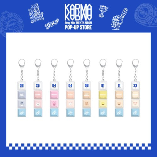 Stray Kids MD [KARMA] (SKZOO KEYCAP KEYRING)