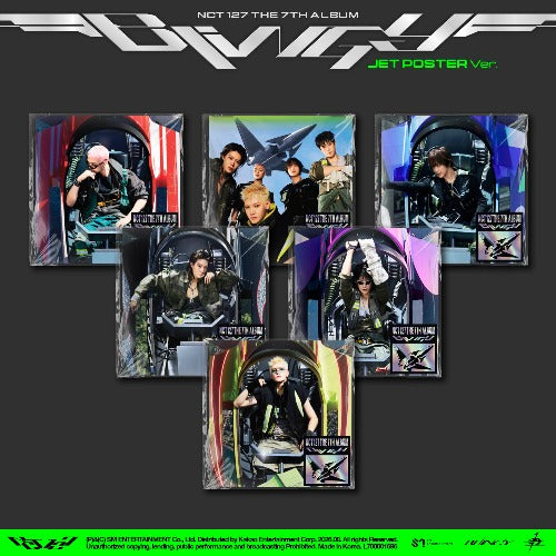 NCT 127 7th Full Album [BLINGY] (JET Poster Ver.)