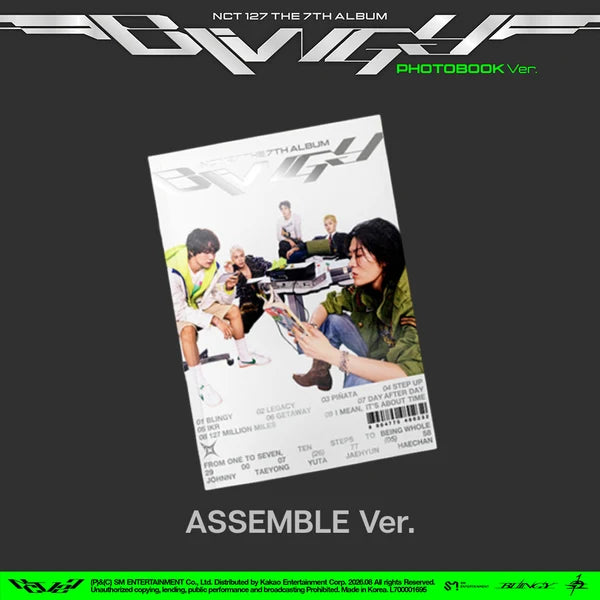 NCT 127 7th Full Album [BLINGY] (Photobook Ver.)
