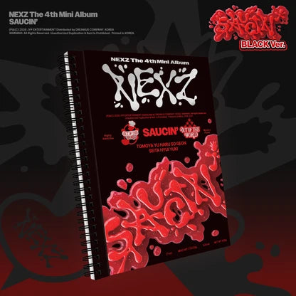 NEXZ - The 4th Mini Album [SAUCIN] Random SOUNDWAVE POB
