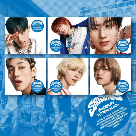 P1Harmony 7th Mini Album [SAD SONG] (Digipack Ver.) (Random Ver.)