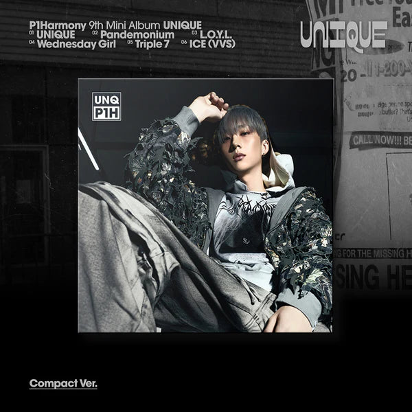 P1Harmony 9th Mini Album [UNIQUE] (Compact Ver.)
