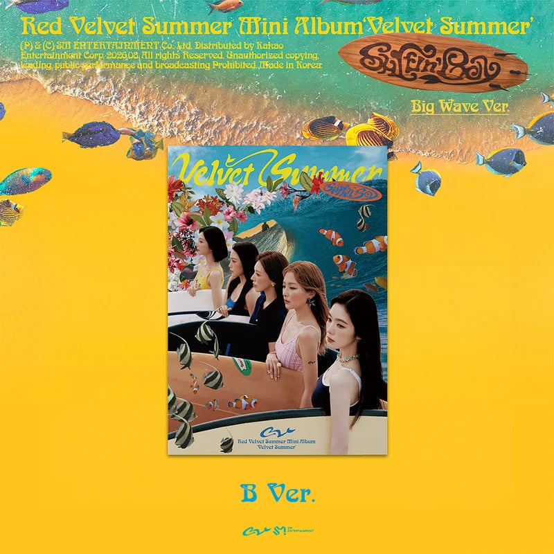 Red Velvet Summer Mini Album [Velvet Summer] (Big Wave Ver.)