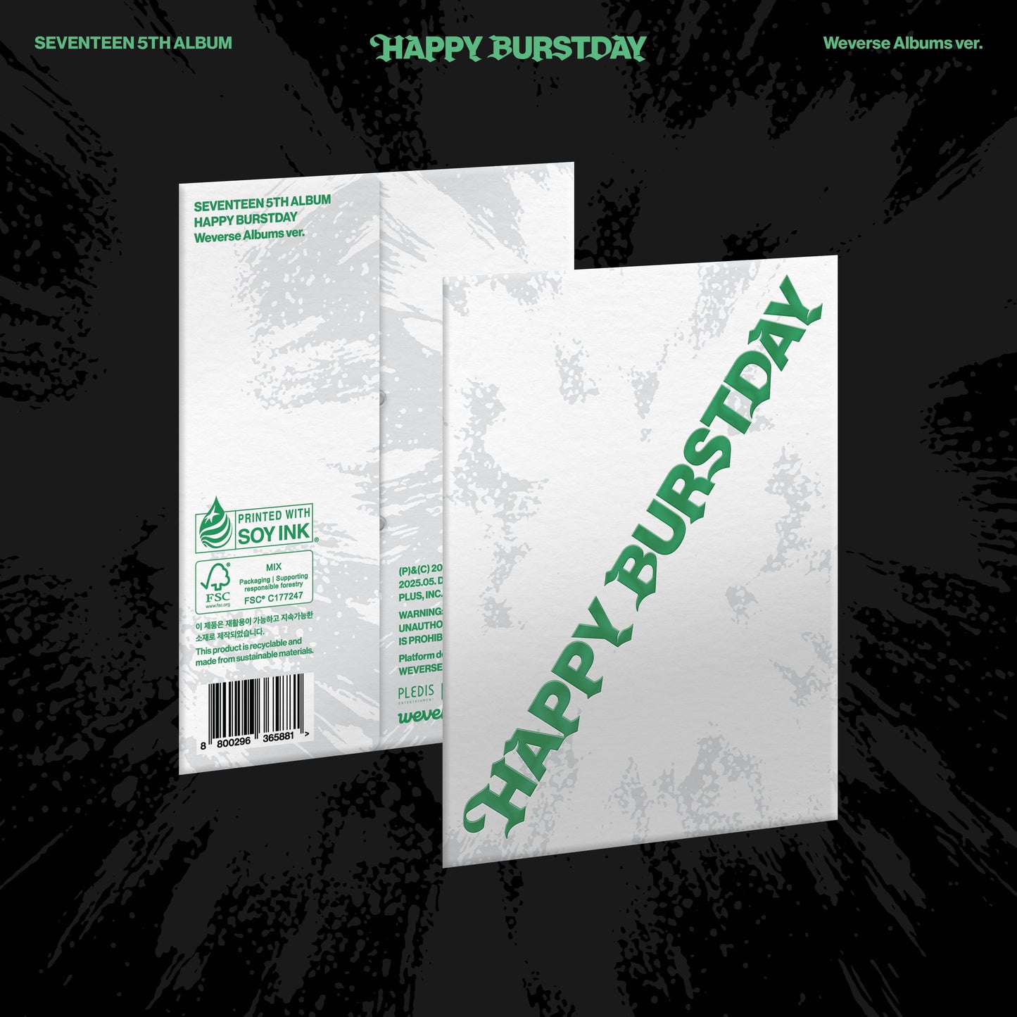 SEVENTEEN 5th Album [HAPPY BURSTDAY] (Weverse Albums Ver.)